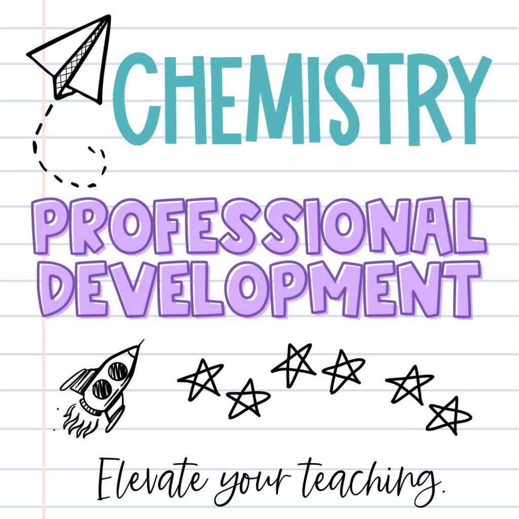 Chemistry online professional development
